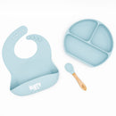 Silicone Baby Feeding Set (3 Pieces)
